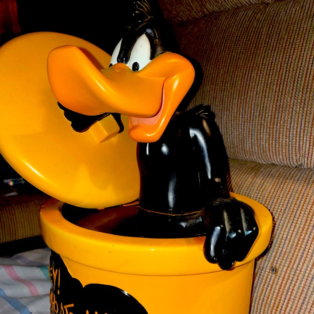 Large Daffy Duck cookie jar.